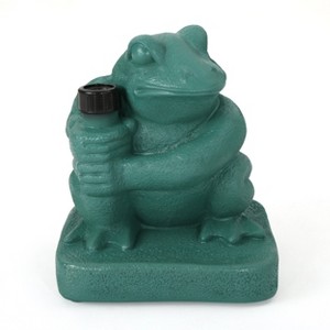 Maggift Animal Umbrella Base, Frog Design Umbrella Base with Adapter, Cute Design, Suitable for Patio, Yard, Poolside, Green, 14"*14"*16" - 1 of 4