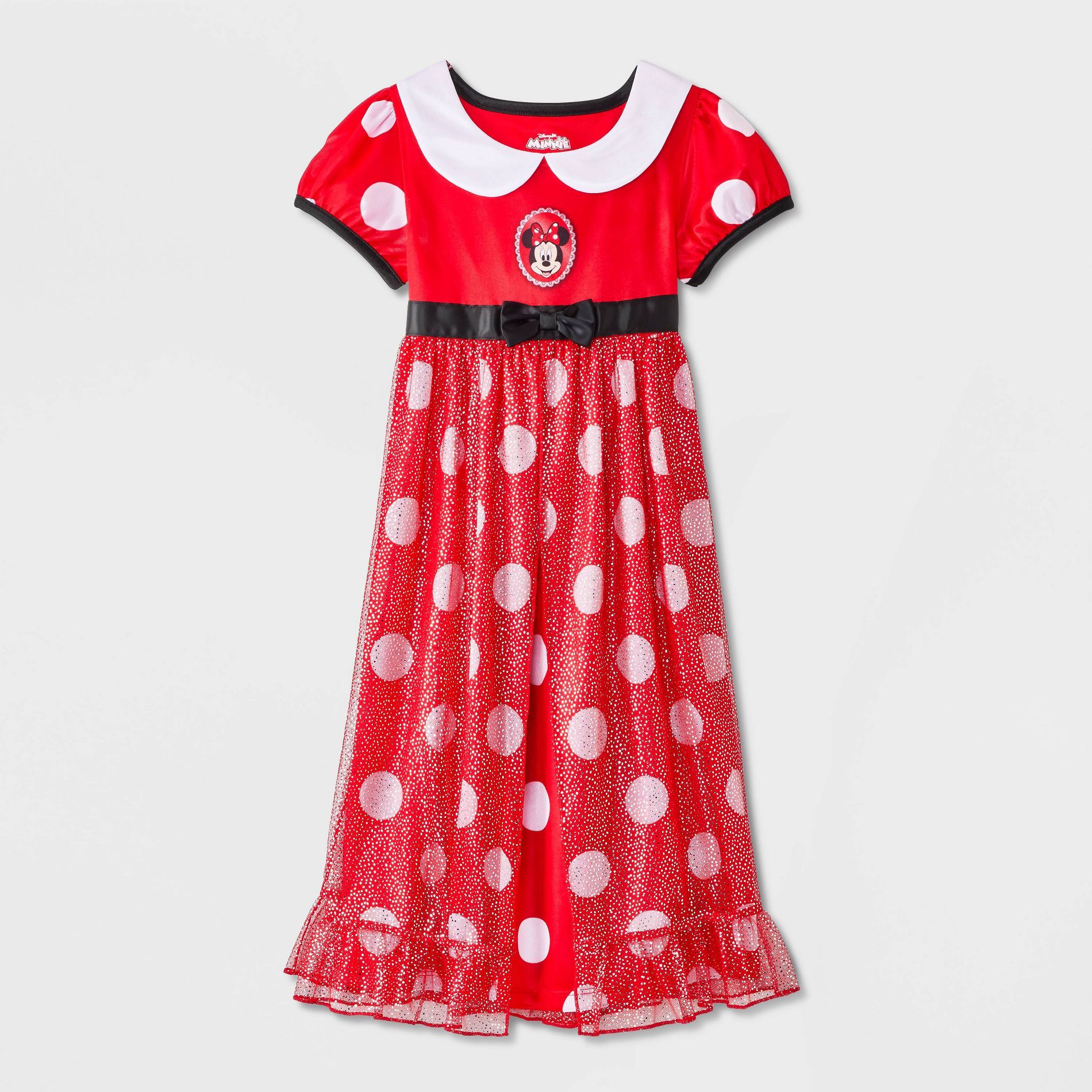 Toddler Girls' Minnie Mouse Fantasy Nightgown - Red