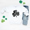 Simply Sage Market St. Patrick's Day Word Shamrock Sweatshirt - 3 of 4
