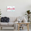 Stupell Industries Bold Pink Flamingo Flock Wall Plaque Art - 2 of 4