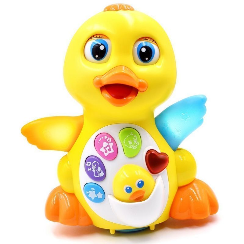 Ready! Set! Play! Link Musical Flapping Duck Educational Toy With Action Lights And Music, 1 of 5