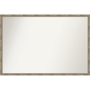Amanti Art Mila Non-Beveled Wood Framed Bathroom Vanity Wall Mirror - 1 of 4