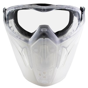 Global Vision Eyewear Maskot Safety Motorcycle Goggles with Clear Lenses - 1 of 4