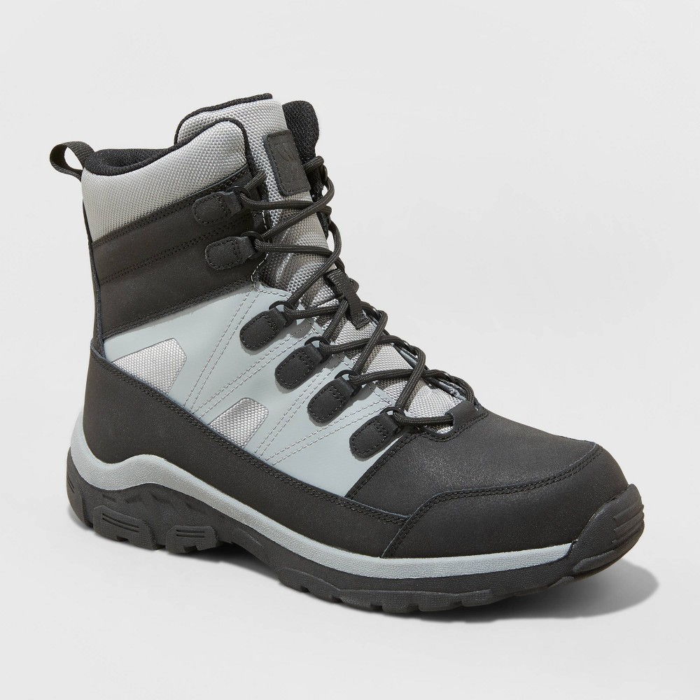 Men's Rowan Waterproof Winter Boots All in Motion Gray 10 SportSpyder