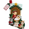 Beautiful Savior Felt Christmas Stocking Kit by MerryStockings - 2 of 3
