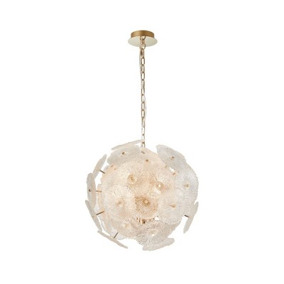 Artcraft Lighting Bloom 18 - Light Chandelier in  Brass
