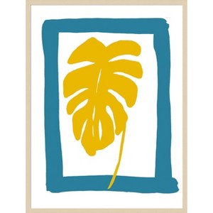 Amanti Art The New Oasis 4 by Bronwyn Baker Wood Framed Wall Art Print - 1 of 4