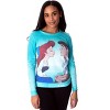 Seven Times Six Disney Women's Juniors The Little Mermaid Kiss The Girl Pullover Top Multicoloured - 2 of 4