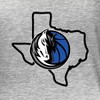 NBA Dallas Mavericks Women's Short Sleeve Burnout Scoop T-Shirt - 4 of 4