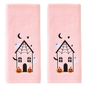 SKL Home 2pk Haunted House Hand Towel Set - 1 of 3