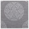 Set of 2 108"x54" Akola Light Filtering Window Curtain Panels Gray - Exclusive Home: 108 Inch Grommet Top, Medallion Pattern - 2 of 4
