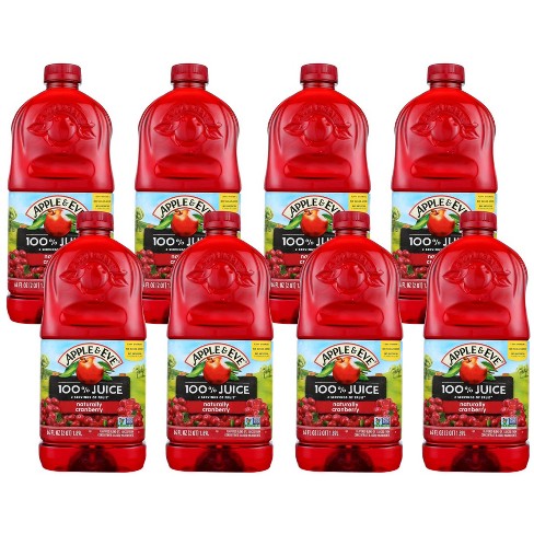 Apple & Eve Naturally Cranberry Juice - Case Of 8/64 Oz : Target