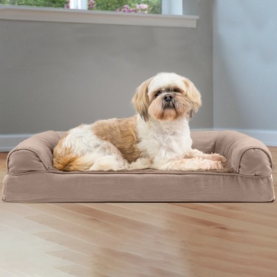 Medium Almondine Orthopedic Foam Sofa Dog Bed