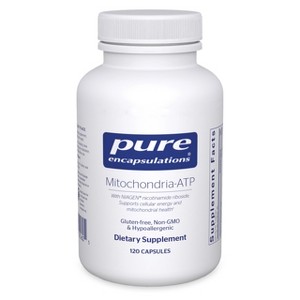 Pure Encapsulations Mitochondria-ATP - Mitochondrial Support - ATP Production Aid* - with Vitamins C, E & Thiamin - Antioxidant Support - 120 Capsules - 1 of 4