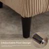 CAVINAS Modern Barrel Chair, Living Room Accent Chair, Decorative Armchair with Thick Cushions and Pillows, Comfy Single Sofa Chair with Wooden Legs - 3 of 4