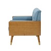 NicBex Mid-Century Modern Accent Chair, Button-Tufted Diamond Stitching with Bolster Pillows for Living Room & Bedroom Chair - 4 of 4
