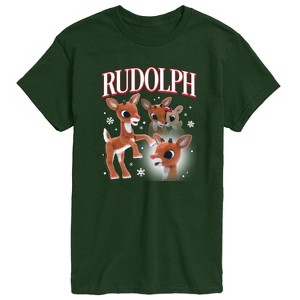 Men's - Rudolph - Rudolph Bootleg Short Sleeve Graphic T-Shirt - 1 of 3