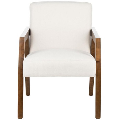 Olyvar Arm Chair White Safavieh
