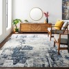 Hauteloom Campsall Abstract Blue Rug - image 2 of 4