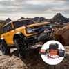 VEVOR Electric Winch, 10,000 lb, 12V DC Truck Winch with Φ7/20 in x 65 ft Synthetic Rope Aluminum Fairlead Wireless & Wired Remote Control - 2 of 4