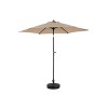 KWPZQEB 9' Outdoor Patio Umbrella, Outdoor Table Umbrella, Yard Umbrella with 6 Sturdy Ribs, Push Button Tilt and Crank (Base Not Included) - 4 of 4