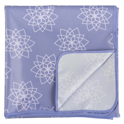 Tiny Twinkle Mess-Proof Splat Mats for Under High Chairs or Table Cover for Art Projects for Baby and Toddler (51" x 51")