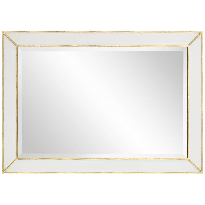 Uttermost Roseau Glossy Gold Leaf 24" x 34" Rectangular Wall Mirror, 5 of 10