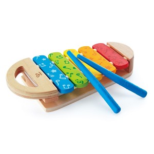 Hape Rainbow Xylophone Wooden Kids Musical Instrument Toy - 1 of 4