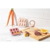 Silicone Baby Fruit Feeders with Freezer Tray for Batch Prep, Set of 2 – Safe & Convenient, Includes Extra Pouches & Travel Lids, Dishwasher Safe - 2 of 4