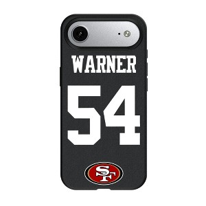 NFL San Francisco 49ers Players Game Tactic MagSafe Compatible Cell Phone Case for Apple iPhone 17 Series - 1 of 4