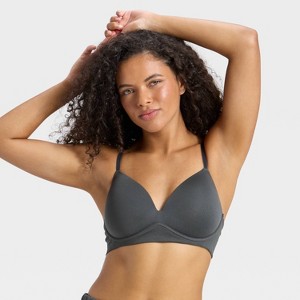 Women's Seamless Wirefree Push Up Bra - Wild Fable™ - 1 of 4
