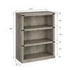 Acekool Farmhouse Bookcase with Storage, Wooden Bookshelf for Home Office, Living Room, Bedroom - 4 of 4
