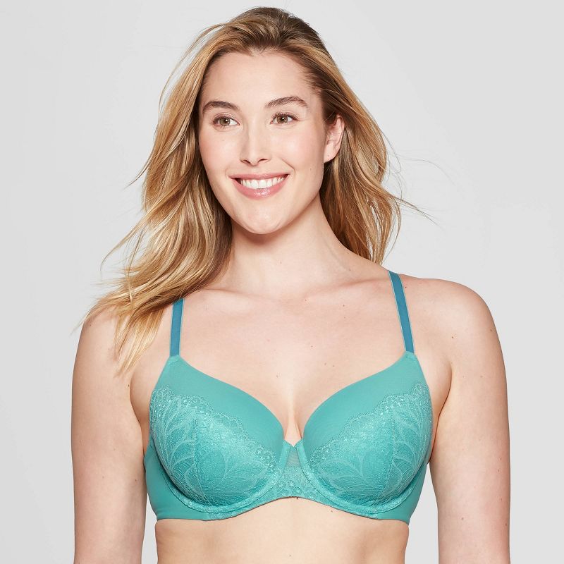 Women's Icon Full Coverage Lightly Lined Bra with Lace - Auden&#153;, 1 of 3