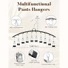 HOUSE DAY Legging Organizer, Metal Yoga Pants Hanger 2 Pack with 10 Clips - 4 of 4