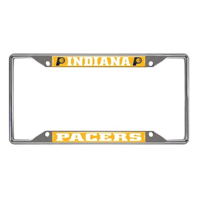 NBA Indiana Pacers Stainless Steel License Plate Frame