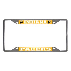 NBA Indiana Pacers Stainless Steel License Plate Frame - 1 of 3