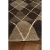 HomeStock Ashton Argyle Grey & Taupe 8' X 10', Hand Tufted, Transitional - 4 of 4