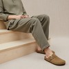 CUSHIONAIRE Haze Genuine Suede Leather Mens Clogs - Comfortable Slip On Potato Shoes for Men with Adjustable Buckle - 4 of 4