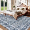 COZONY Vintage Style Reversible Area Rug, Non-Slip Machine Washable Soft Boho Rug for Living Room and Bedroom - 2 of 4
