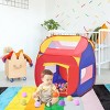 Costway Portable Kid Baby Play House Indoor Outdoor Toy Tent Game Playhut With 100 Balls - 3 of 4