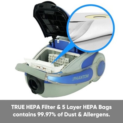 Prolux 2.0 Commercial Lightweight Bagless Backpack Vacuum – 12 Amp, HEPA, 3-Year Warranty
