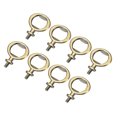 Unique Bargains Zinc Alloy Screw Flat Beer Soda Bottle Opener for Home Party 8 Pcs