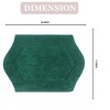 Waterford Collection Cotton Tufted Bath Rug - Home Weavers - 3 of 4