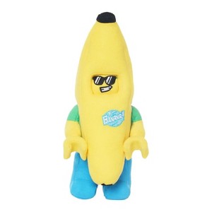 Manhattan Toy Company LEGO® Minifigure Banana Guy 9" Plush Character - 1 of 4