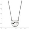 Black Bow Jewelry Sterling Silver Alpha Sigma Tau Greek Life Necklace 18 Inch - 2 of 4