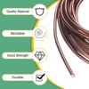 Unique Bargains Anodized Aluminum Flexible Bonsai Training Wire 3 Rolls - 2 of 4