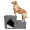 Ashfield & Harkness 2 Step Pet Stairs, Ladder for Cats or Small Dogs - 3 of 4
