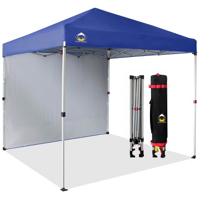 8x8 Pop Up Canopy with 1 Side Wall - CenterLOK™ One Push Setup