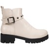 GC Shoes Georgia Studded Buckle Strap Two-Tone Heeled Ankle Boot - 2 of 4