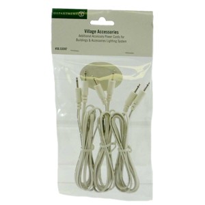 Department 56 Accessory 48.0 Inch Accessory Power Cords , General Village Accessory (3PC) - 1 of 1